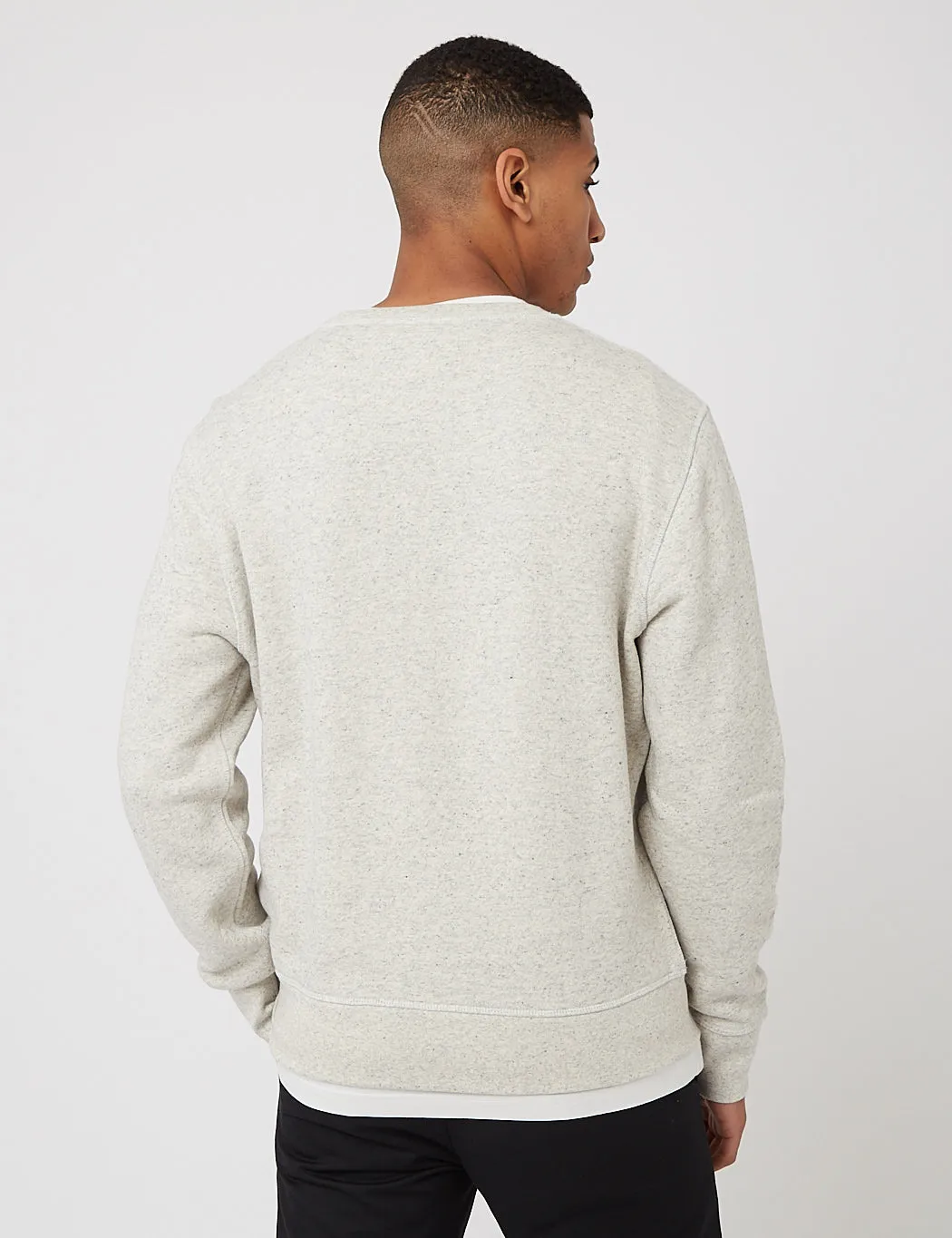 Levis Made & Crafted Relaxed Crewneck Sweat - Grey Heather sold by Article London product image thumbnail 5