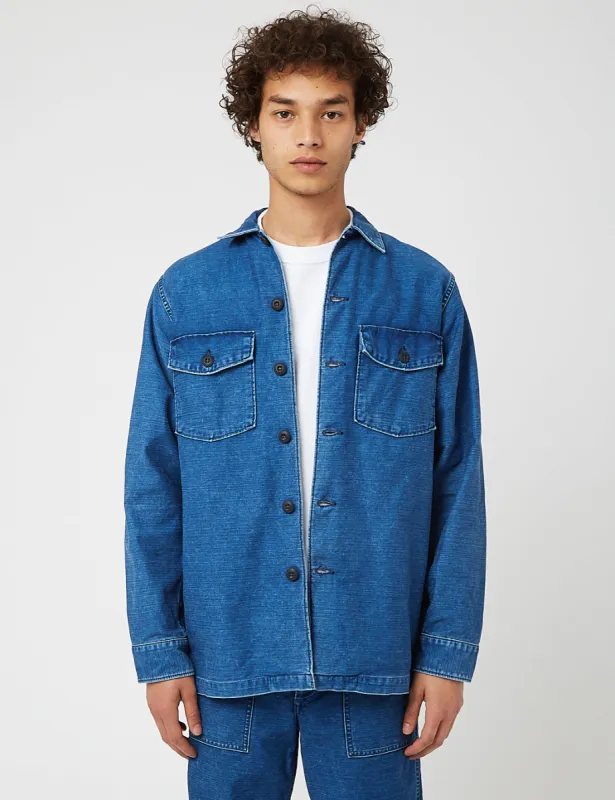 orSlow US Army Shirt - Indigo Used sold by Article London