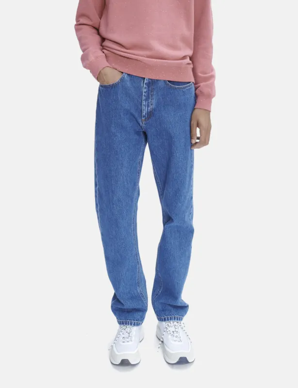 A.P.C. Martin Jeans - Washed Indigo Blue sold by Article London