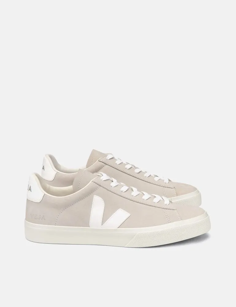 Women's Veja Campo Trainers (Nubuck) - Natural White sold by Article London product image thumbnail 2