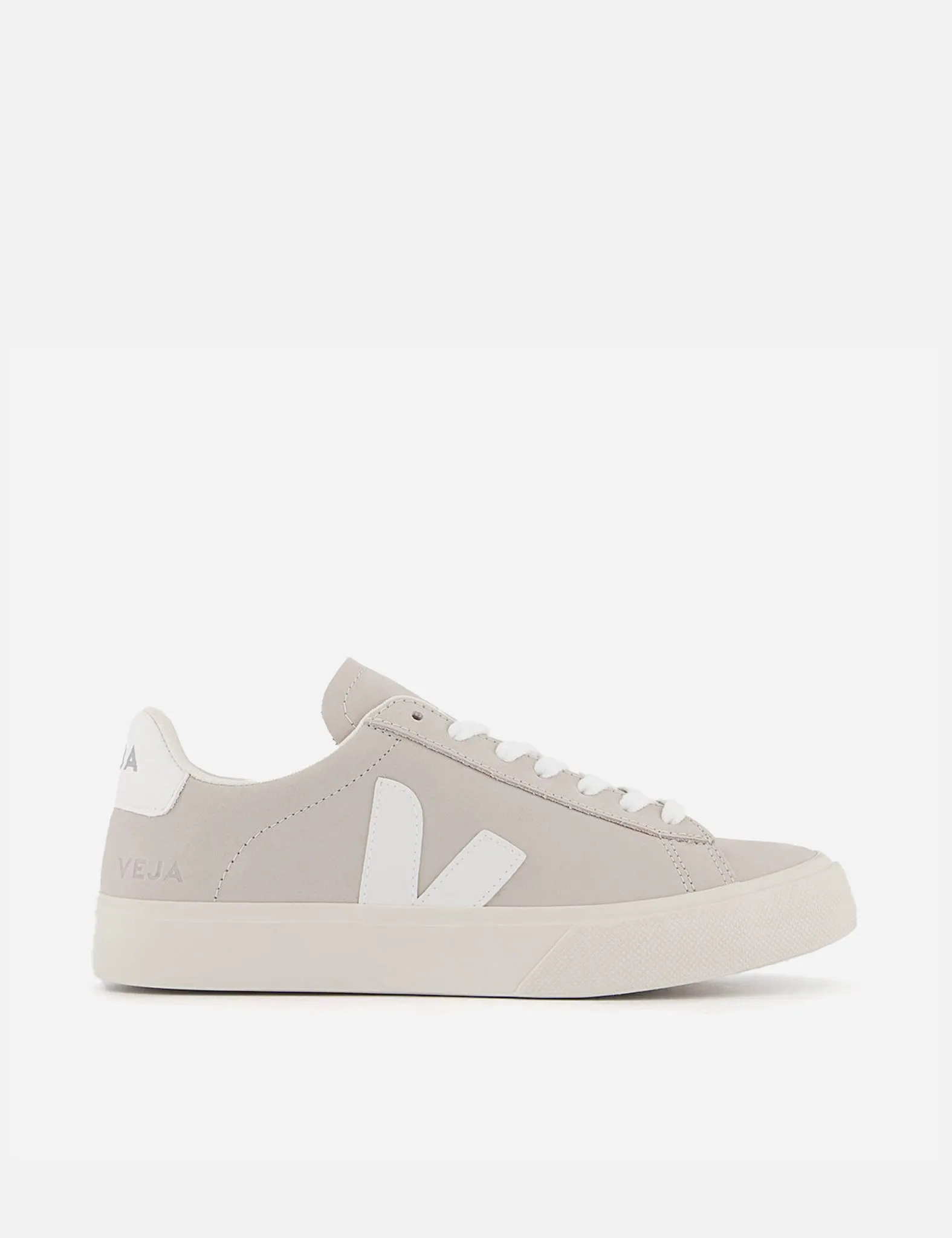 Women's Veja Campo Trainers (Nubuck) - Natural White sold by Article London