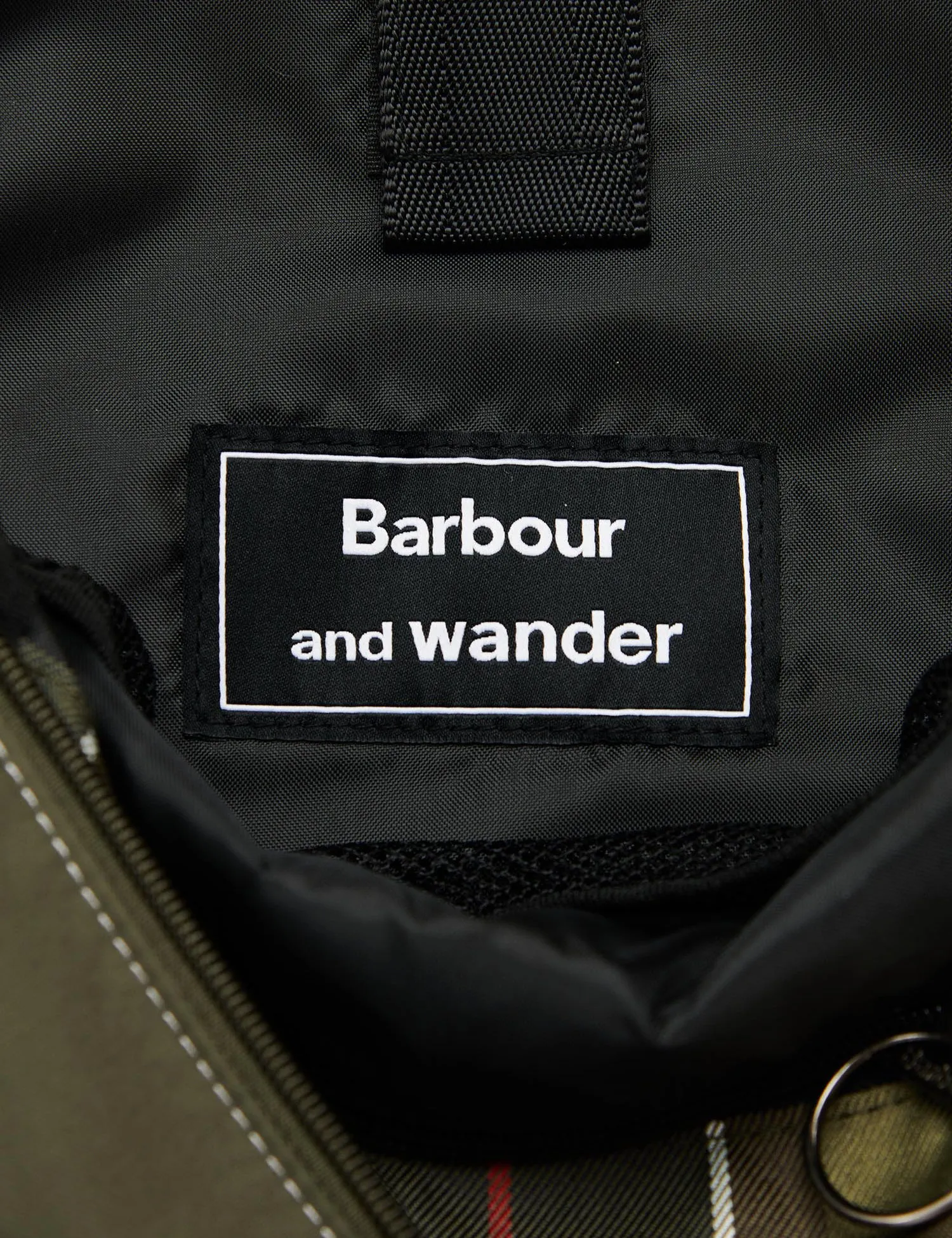 Barbour x And Wander Backpack - Khaki sold by Article London product image thumbnail 4