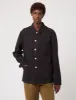 Bhode Chore Jacket (Wood Buttons) - Black sold by Article London