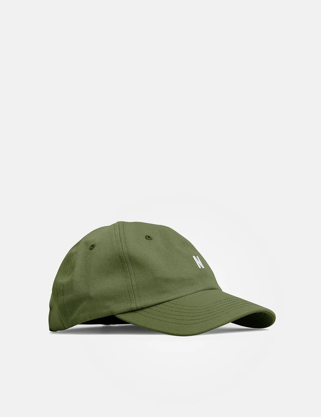 Norse Projects Twill Sports Cap - Linden Green sold by Article London