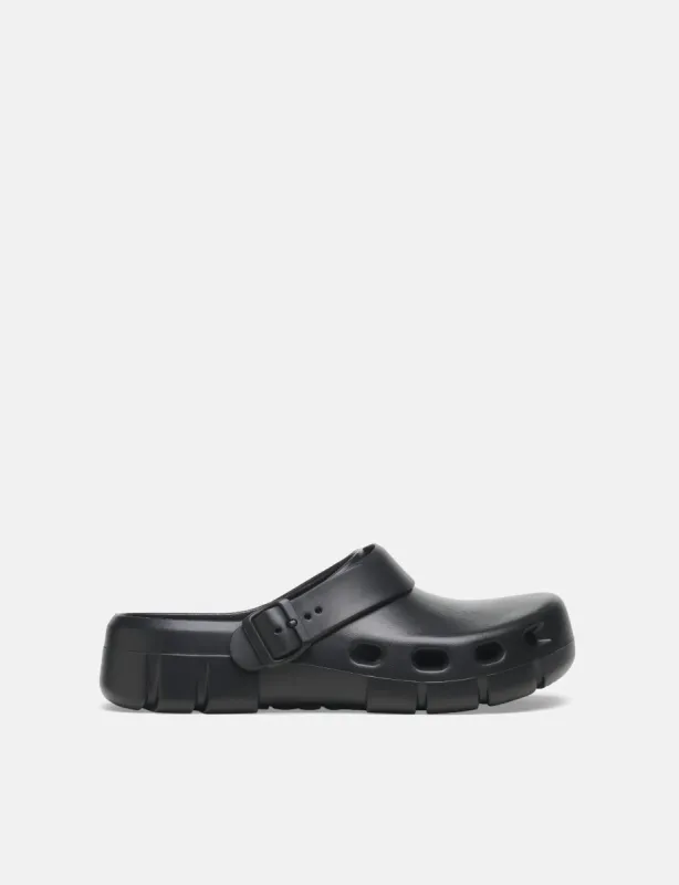 Birkenstock Women's Birki Flow Clogs EVA (Narrow) - Black sold by Article London