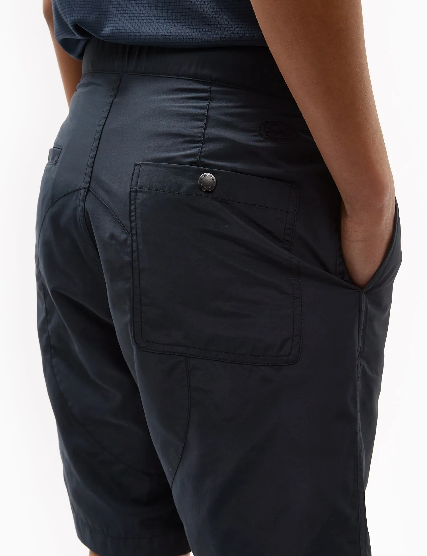 Snow Peak Light Mountain Cloth Shorts - Midnight Blue sold by Article London product image thumbnail 2