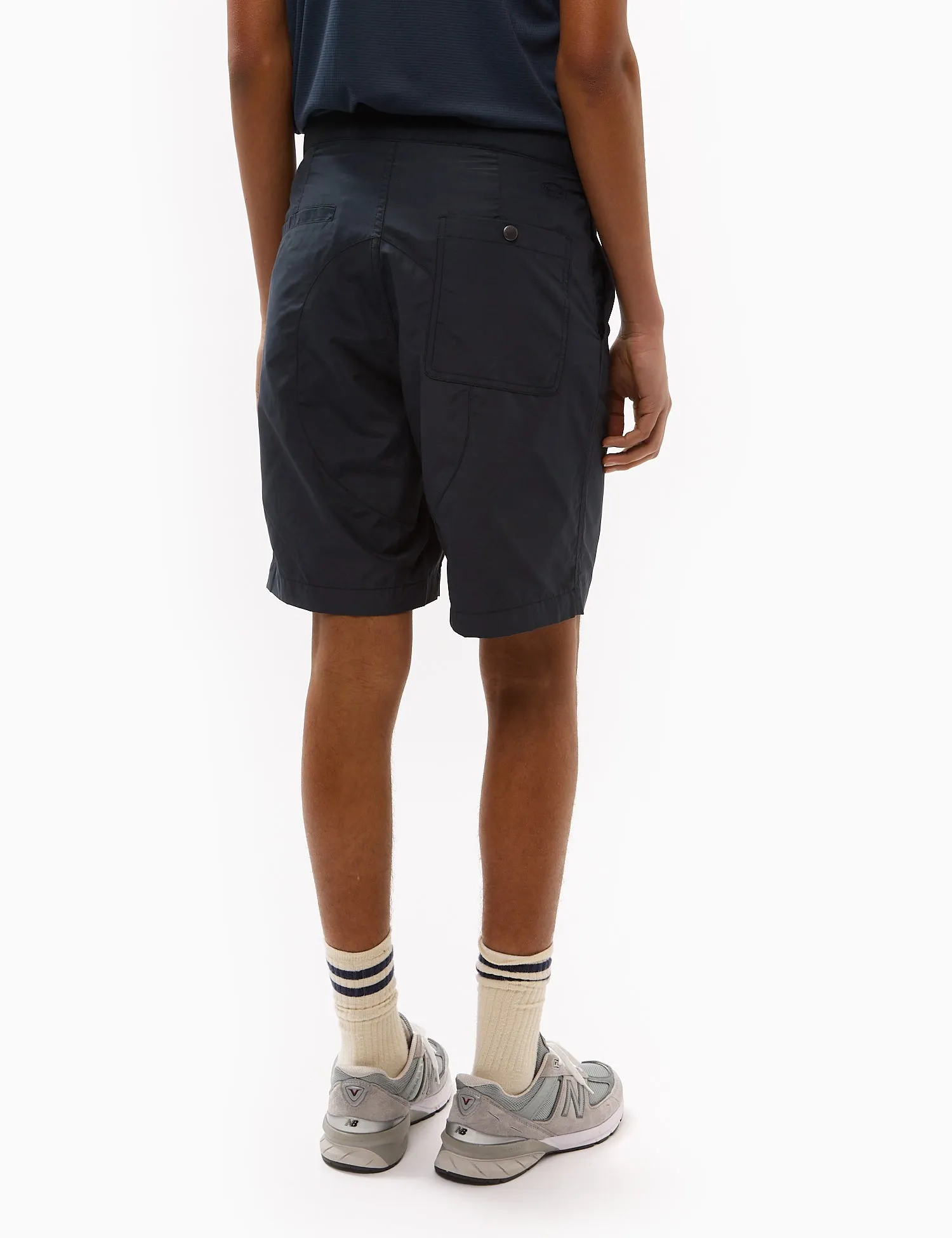 Snow Peak Light Mountain Cloth Shorts - Midnight Blue sold by Article London product image thumbnail 4