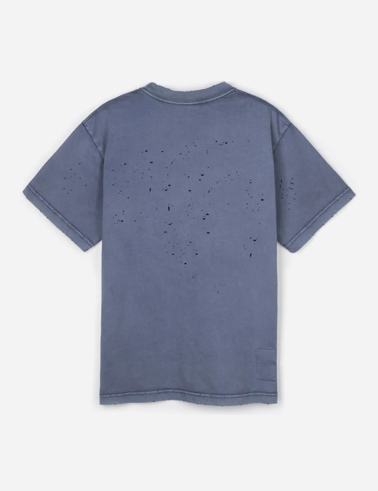 Satisfy Running MothTech Muscle T-Shirt (Organic) - Pigment Indigo Blue sold by Article London product image thumbnail 2