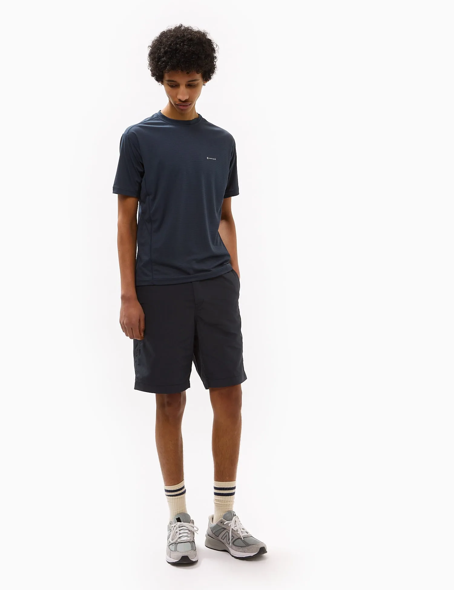 Snow Peak Light Mountain Cloth Shorts - Midnight Blue sold by Article London product image thumbnail 3