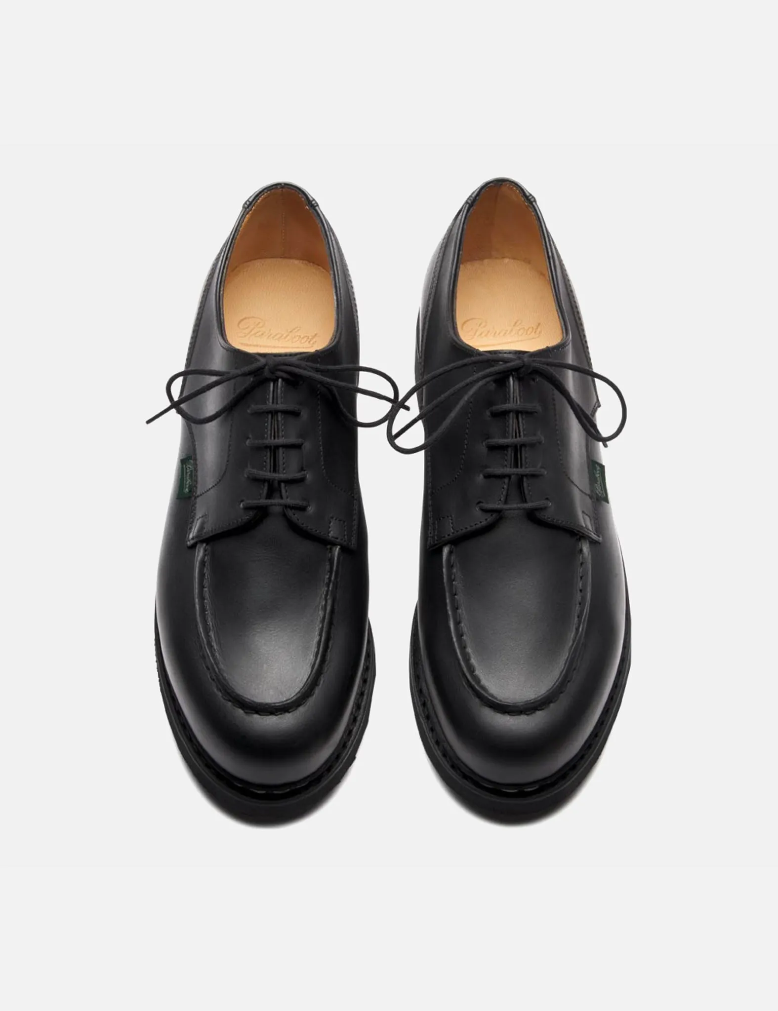 Paraboot Chambord Shoes (Leather) - Black sold by Article London product image thumbnail 4