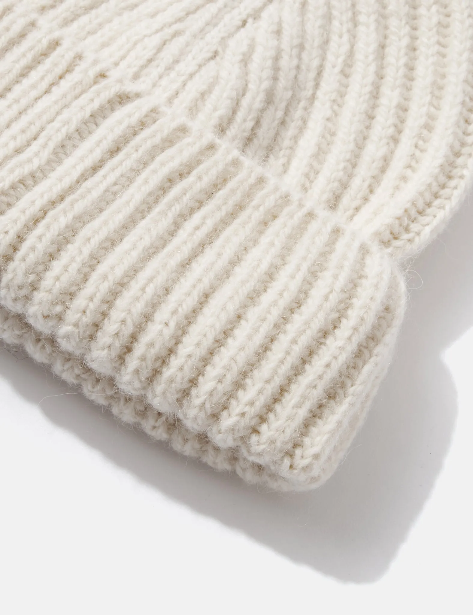 Norse Projects Alpaca Beanie - Ecru sold by Article London product image thumbnail 2