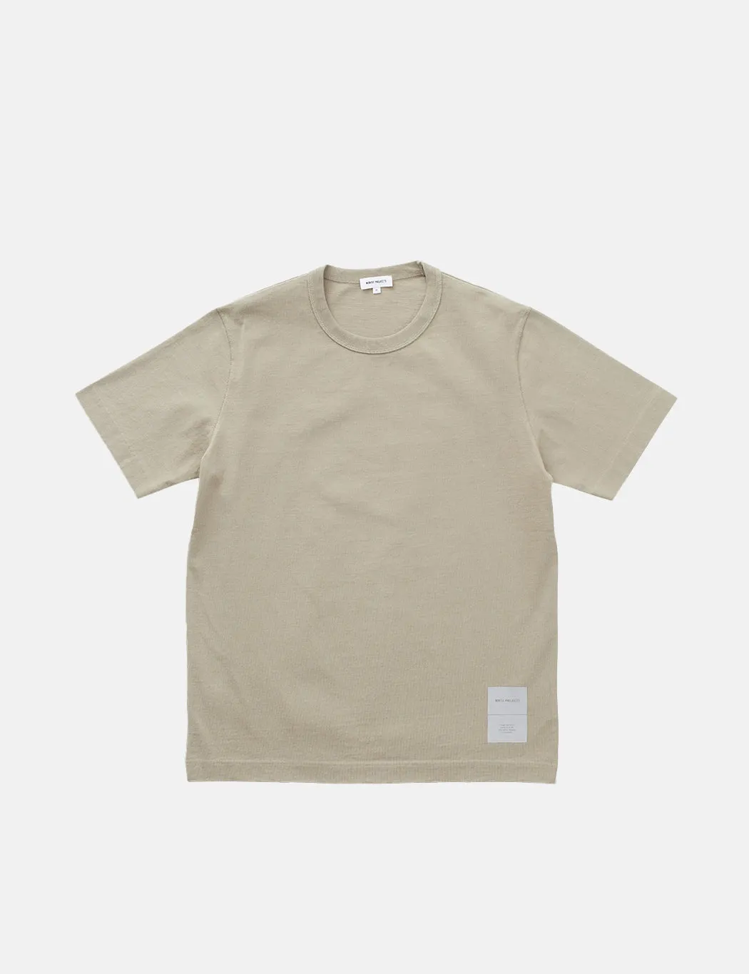 Norse Projects Holger Heavy Tab Series T-Shirt (Organic) - Sand Beige sold by Article London product image thumbnail 4