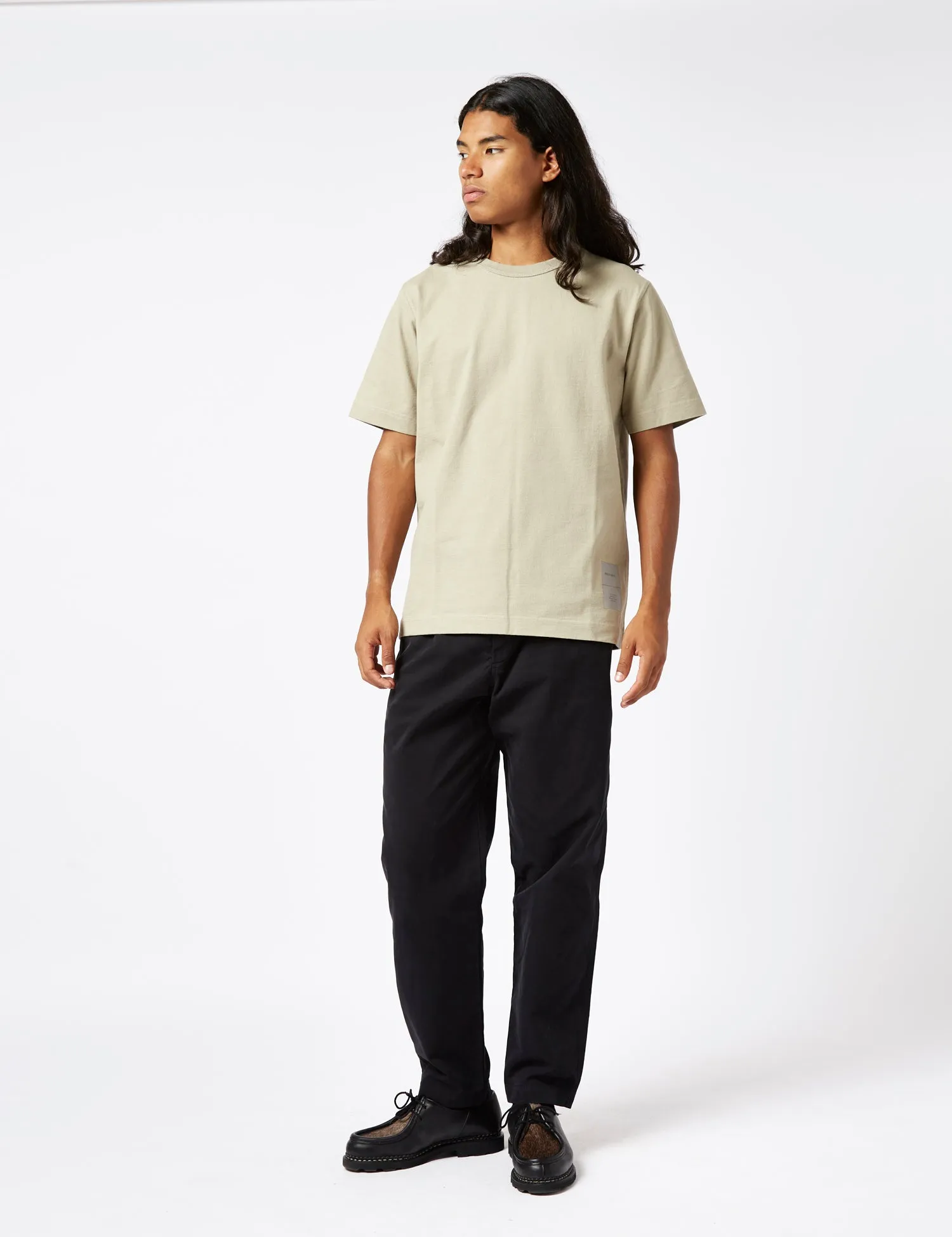 Norse Projects Holger Heavy Tab Series T-Shirt (Organic) - Sand Beige sold by Article London product image thumbnail 3