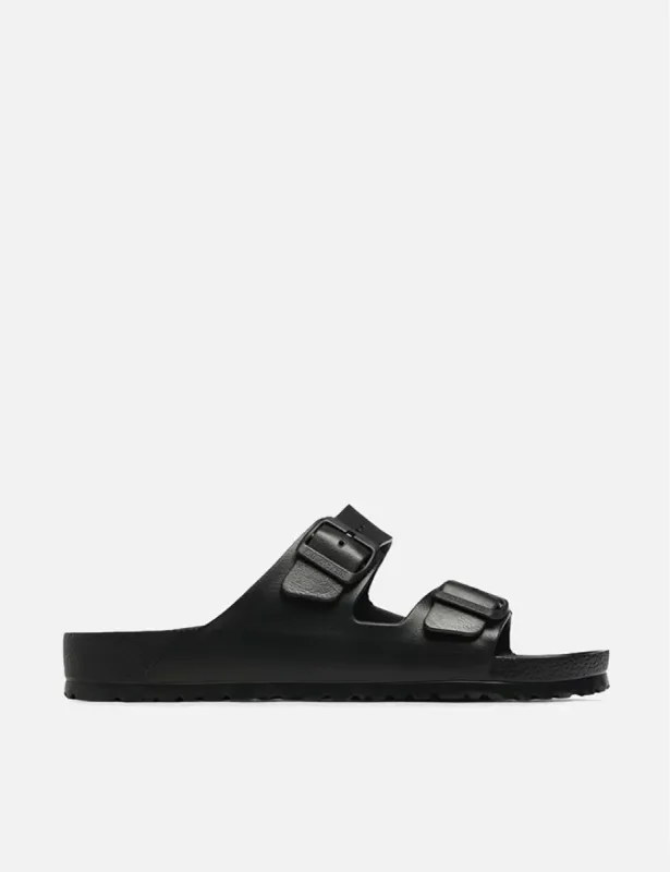 Womens Birkenstock Arizona EVA Sandals (Narrow) - Black sold by Article London
