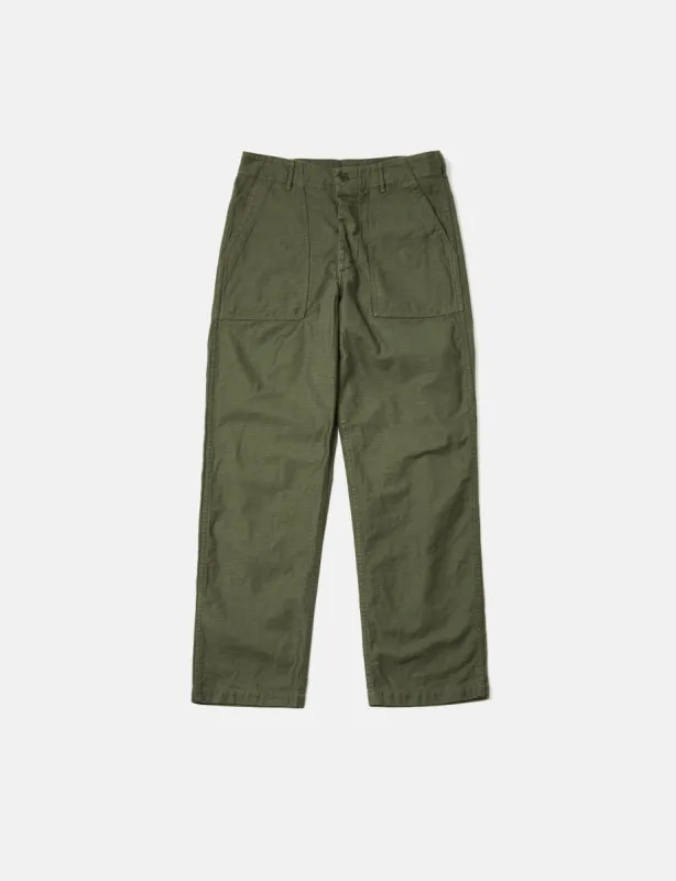 orSlow US Army Fatigue Pants (Regular Fit) - Green sold by Article London