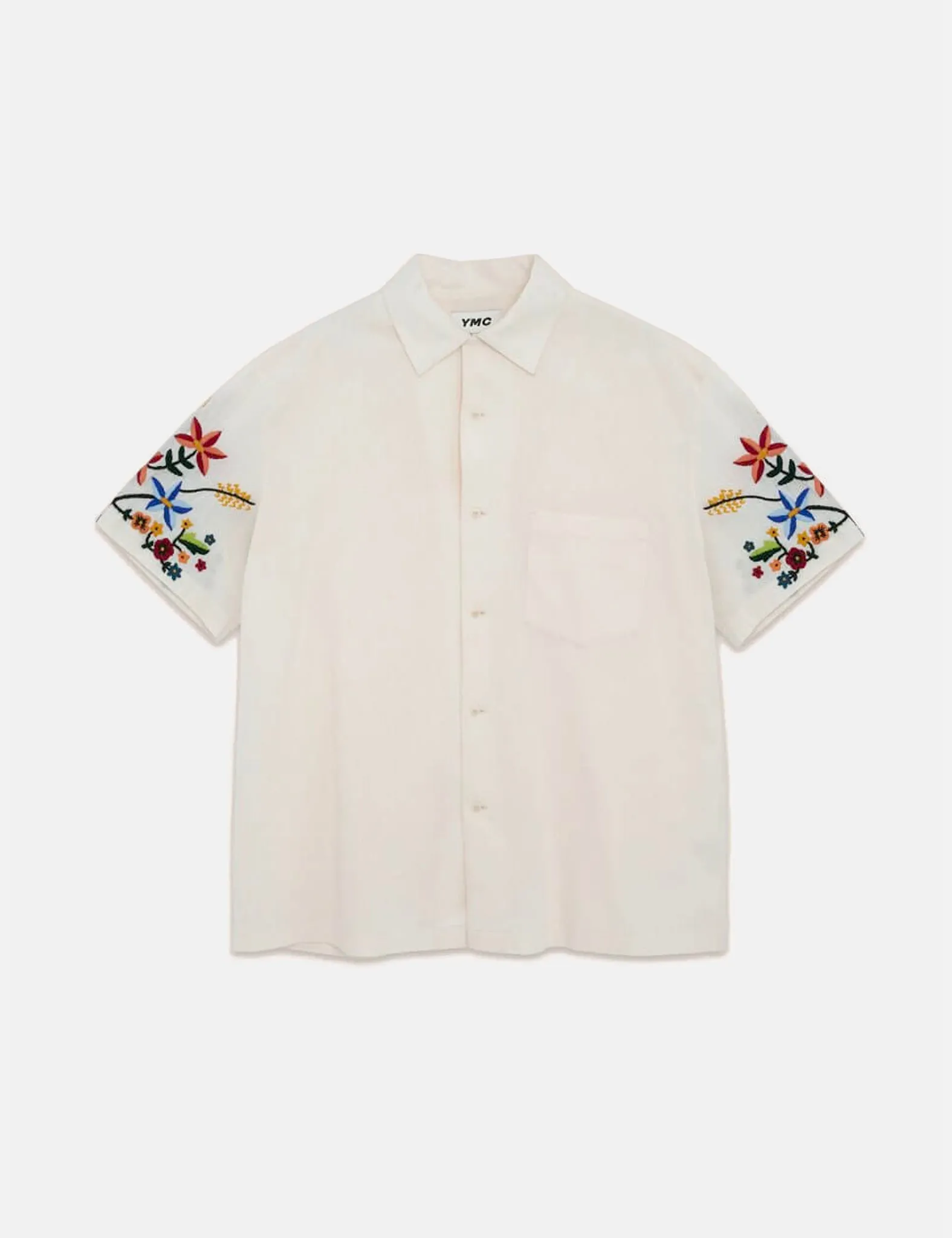 YMC Idris Shirt - Ecru sold by Article London product image thumbnail 4