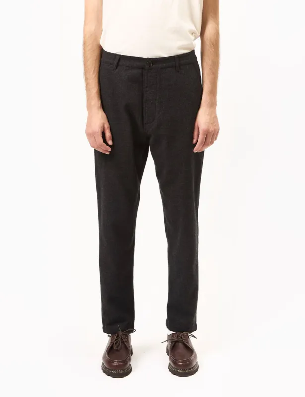 Universal Works Military Chino (Veta Cotton) - Charcoal Grey sold by Article London