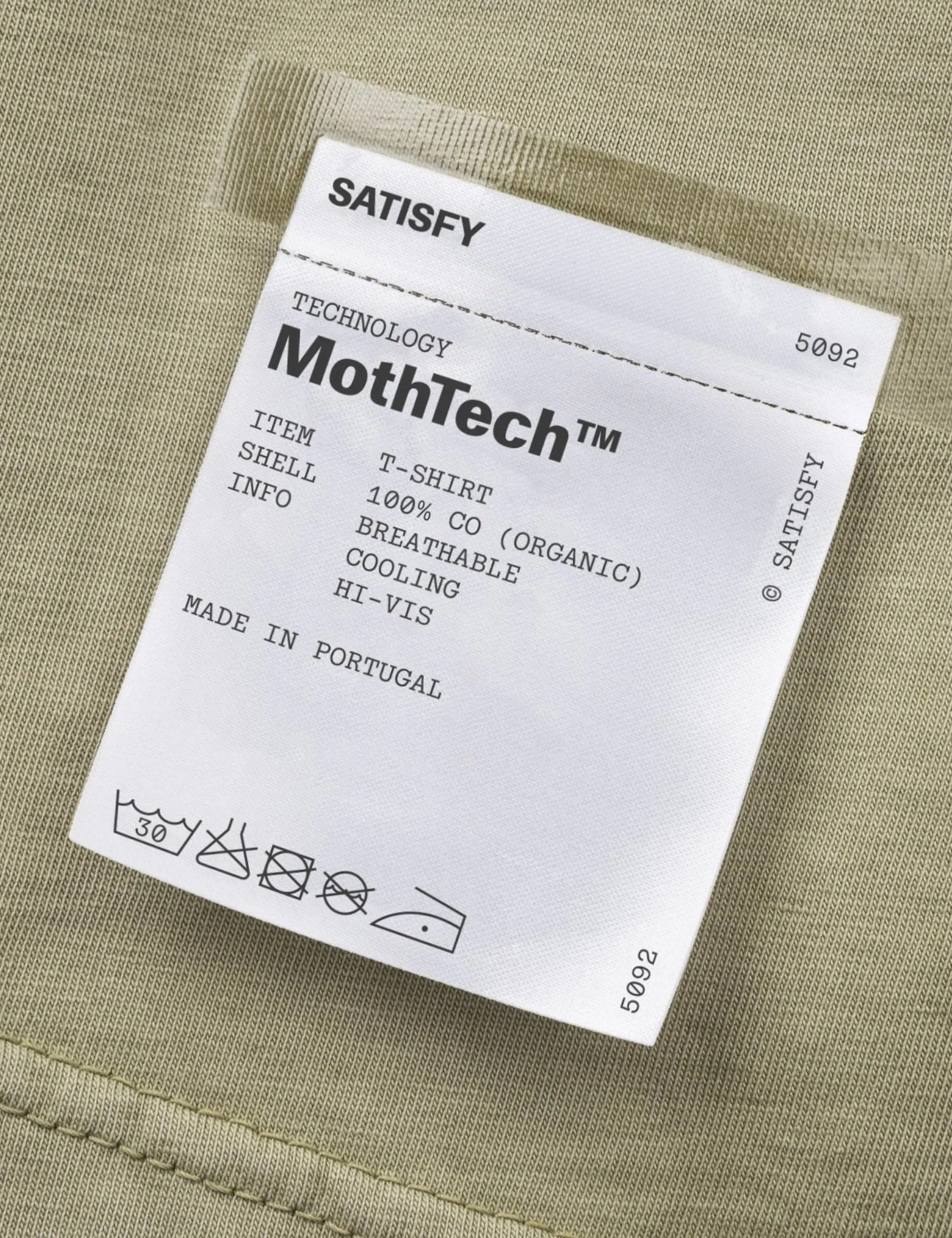 Satisfy MothTech T-Shirt - Aged Alohe sold by Article London product image thumbnail 2