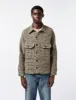 Sunflower Boucle CPO Shirt - Multi Brown sold by Article London