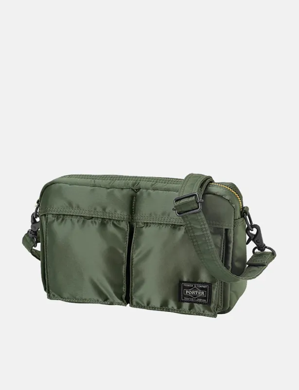 Porter Yoshida & Co Tanker Shoulder Bag - Sage Green sold by Article London