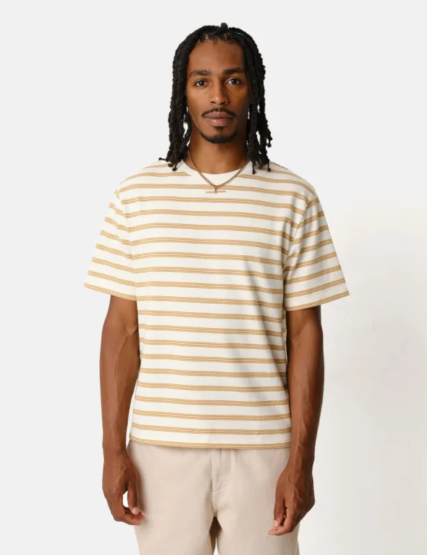 Wax London Dean T-Shirt (Cote) - Ecru sold by Article London