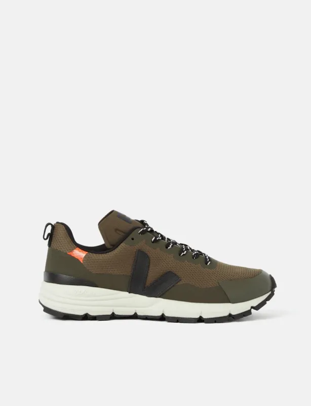 Women's Veja Dekkan Alveomesh Trainers - Kaki/Black sold by Article London
