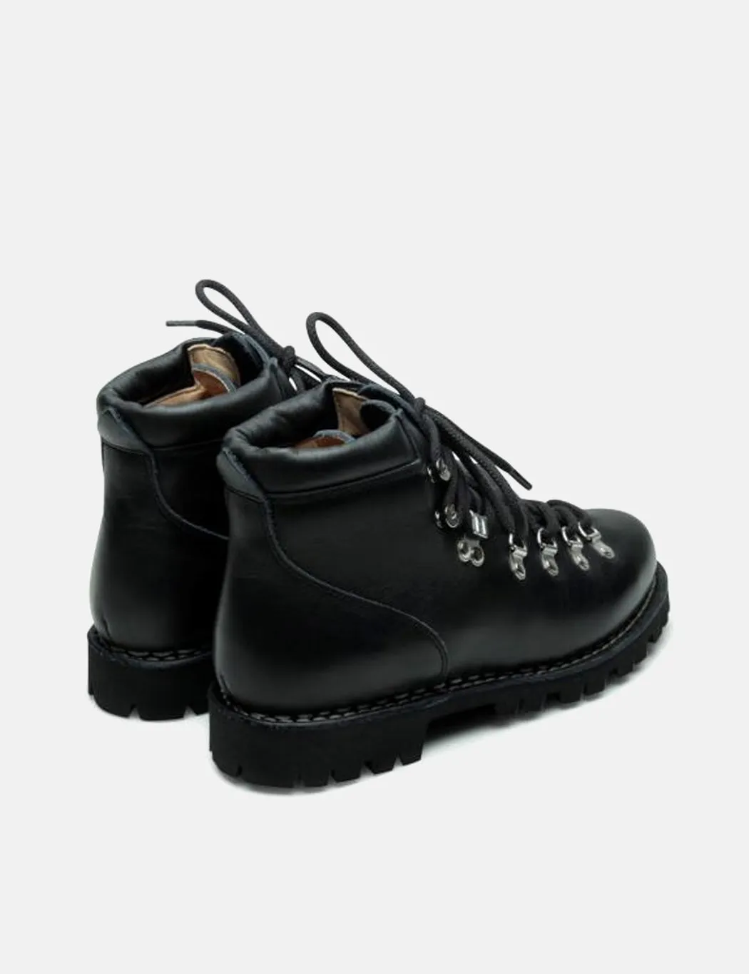 Paraboot Avoriaz Hiking Boot (Leather/Sheepskin) - Black sold by Article London product image thumbnail 3