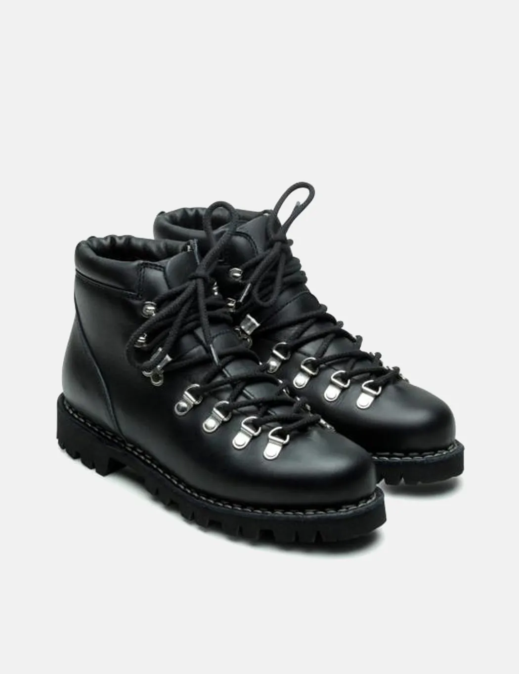 Paraboot Avoriaz Hiking Boot (Leather/Sheepskin) - Black sold by Article London product image thumbnail 2