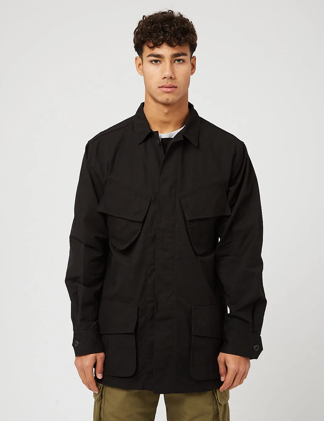 orSlow US Army Tropical Jacket - Black sold by Article London