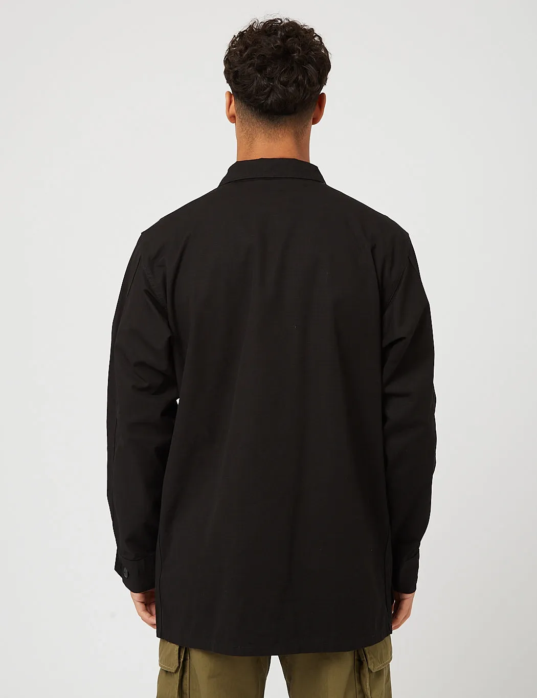 orSlow US Army Tropical Jacket - Black sold by Article London product image thumbnail 4