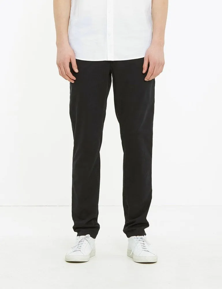 Norse Projects Aros Light Twill Chino (Regular Fit) - Black sold by Article London product image thumbnail 2
