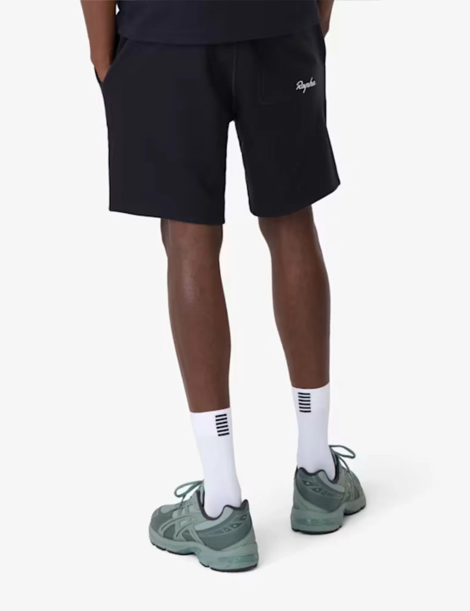 Rapha Men's Sweat Shorts (Cotton) - Black/Grey sold by Article London product image thumbnail 3