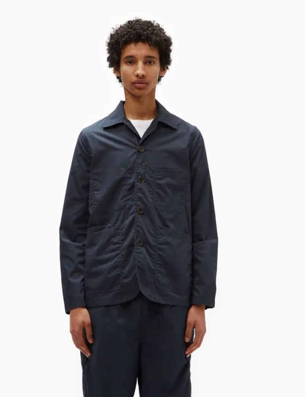 Universal Works Parachute Liner Jacket (Recycled Poly) - Navy Blue sold by Article London