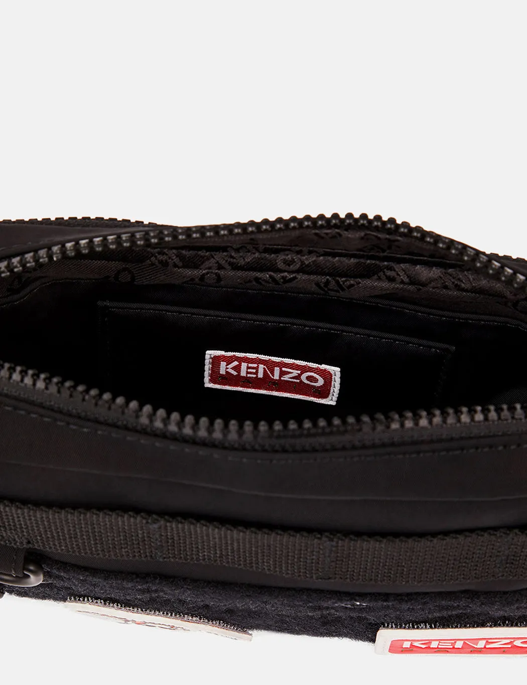 Kenzo Jungle Belt Bag - Black sold by Article London product image thumbnail 2