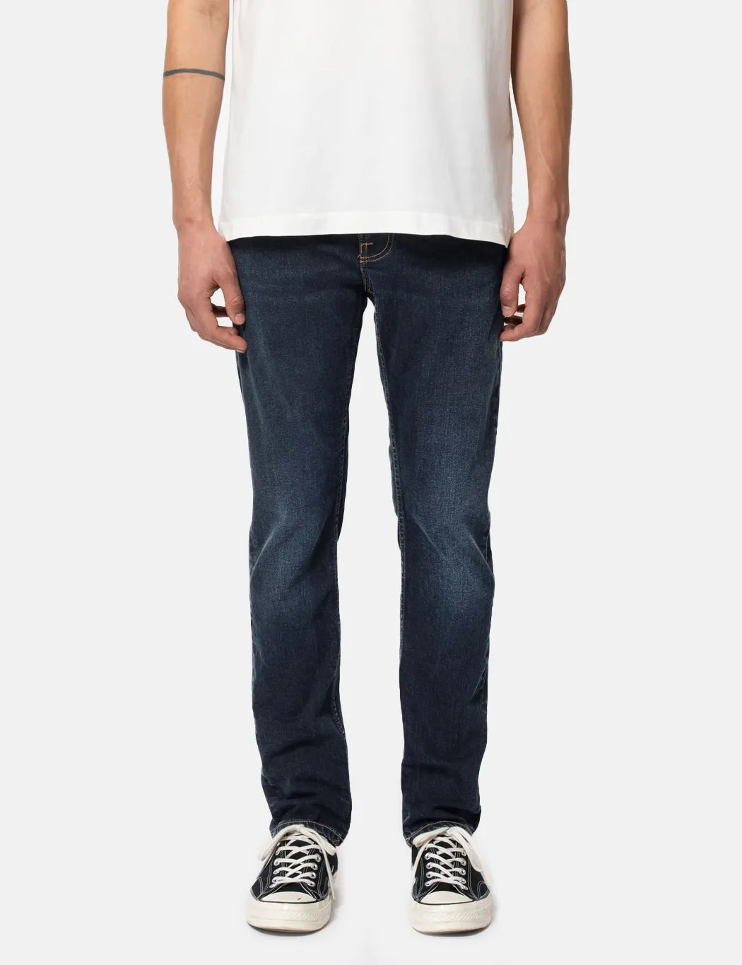 Nudie Jeans Lean Dean (Slim Tapered) - New Ink Blue sold by Article London