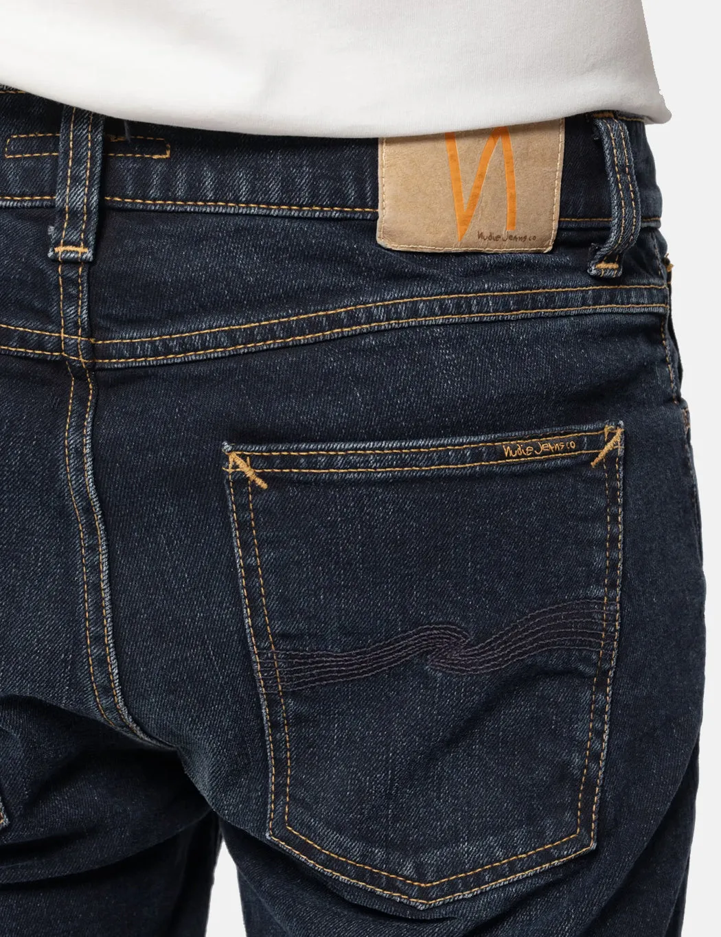 Nudie Jeans Lean Dean (Slim Tapered) - New Ink Blue sold by Article London product image thumbnail 2