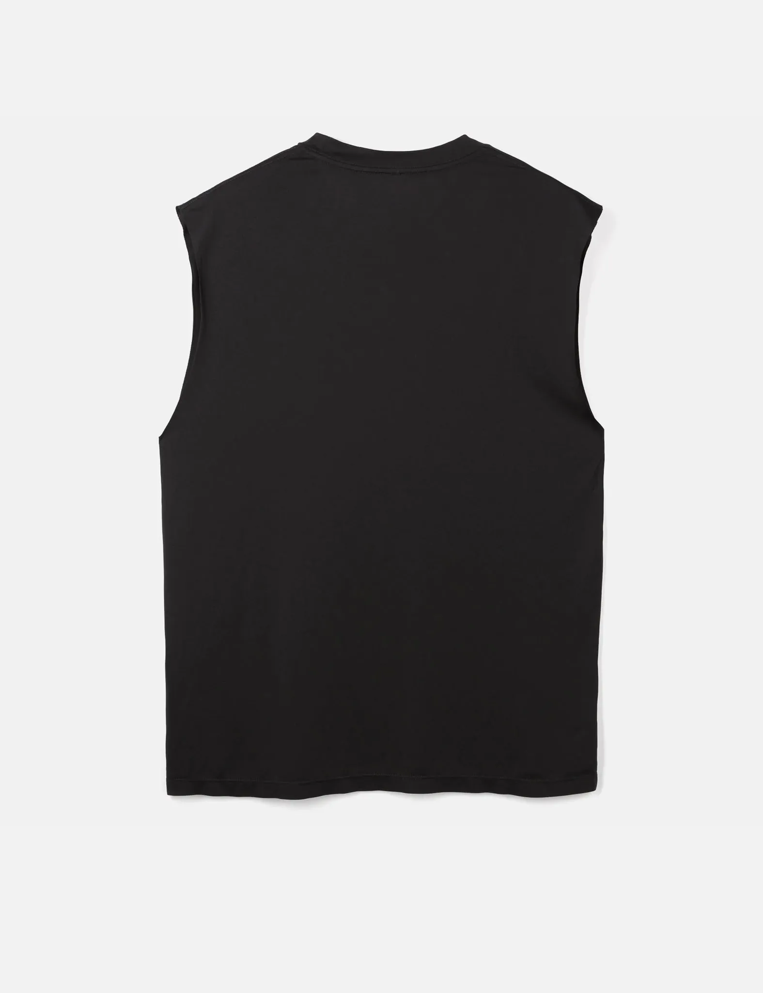 ◆as if calie◆ BACKSTRING SLEEVELESS TSHIRT BLACK CA24BSL00 SLEEVELESS - 에즈이프캘리(asifCALIE)