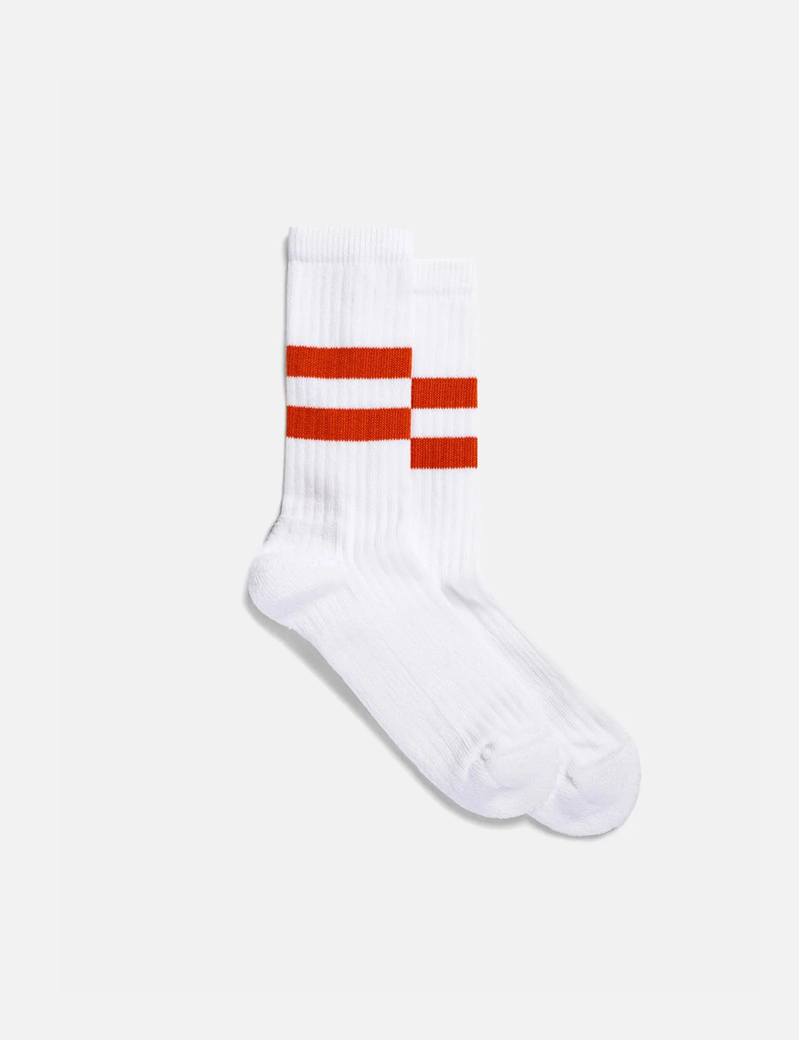 Norse Projects Bjarki Cotton Sports Socks - Burnt Orange sold by Article London