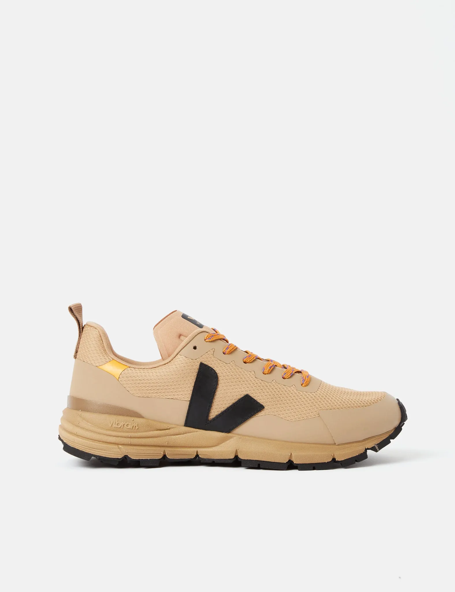 Women's Veja Dekkan Alveomesh Trainers - Dune Black sold by Article London