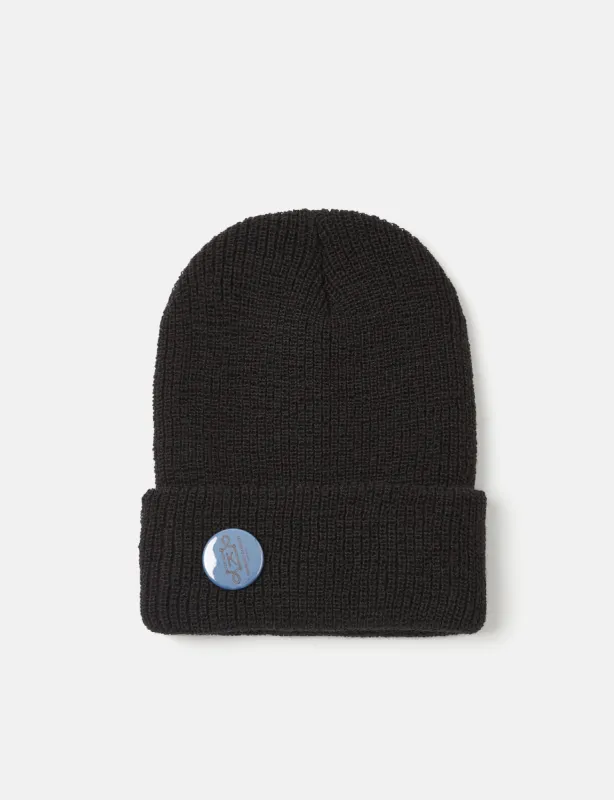 Engineered Garments Watch Cap Beanie Hat (Wool) - Black sold by Article London