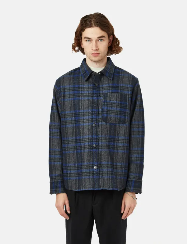 A.P.C. Basile Shirt - Heather Grey made by A.P.C.