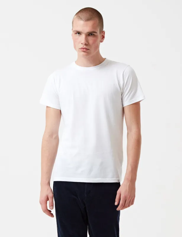 Norse Projects Niels Standard T-Shirt (Organic Cotton) - White sold by Article London