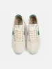 Stepney Workers Club Dellow S-Strike Trainers (Suede) - Ecru/Green sold by Article London