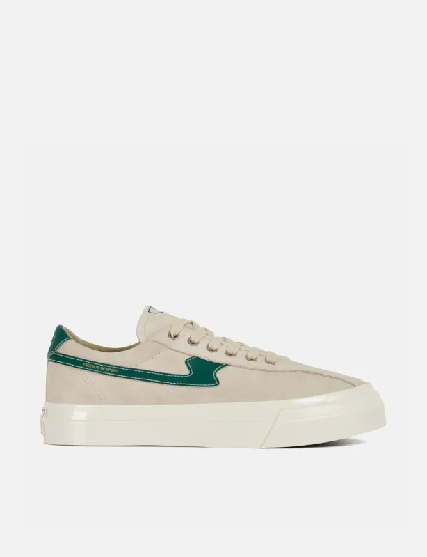 Stepney Workers Club Dellow S-Strike Trainers (Suede) - Ecru/Green sold by Article London