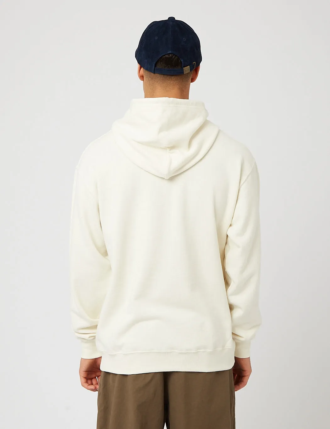 Beams Plus Hooded Sweatshirt - Off White sold by Article London product image thumbnail 3