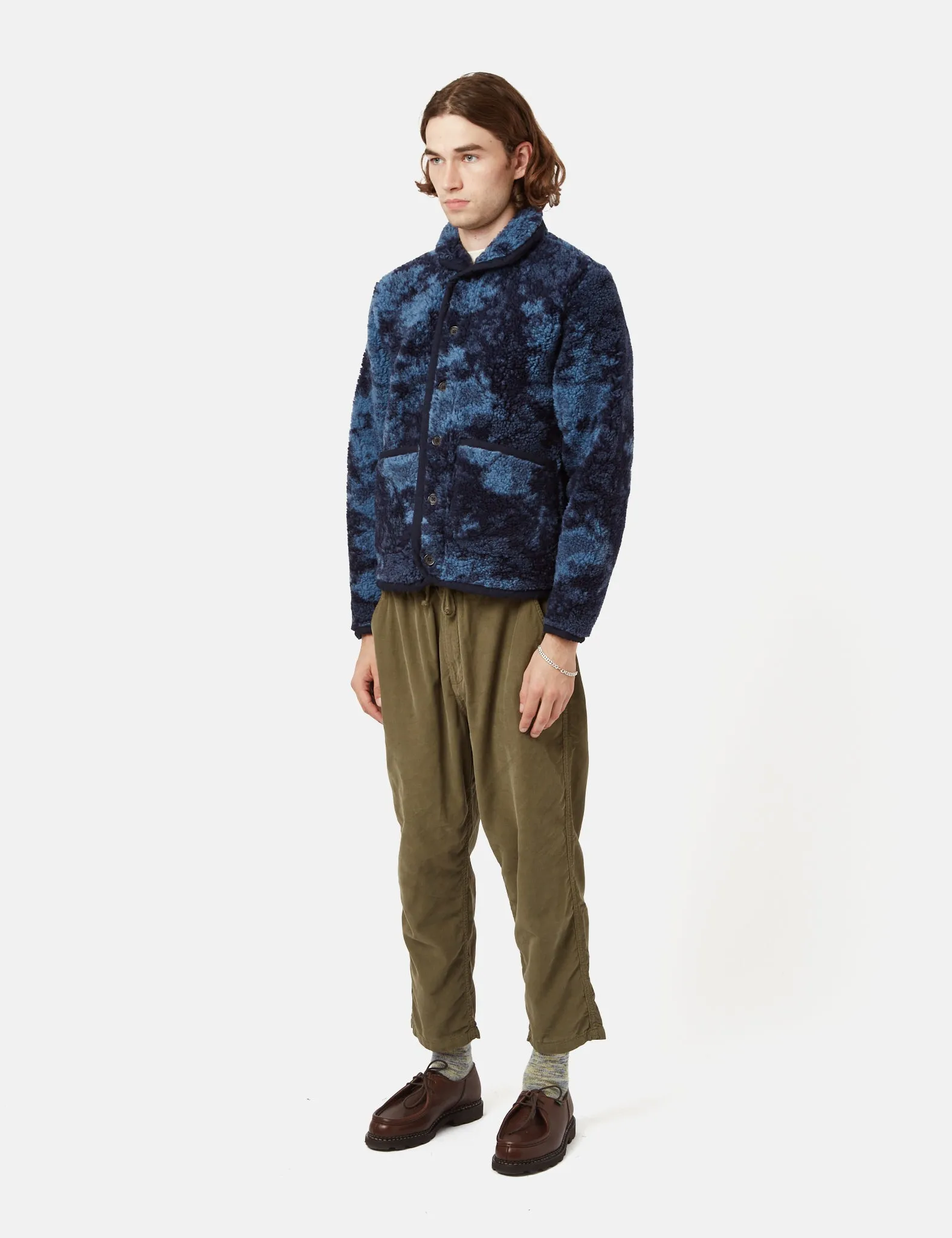 Universal Works Lancaster Jacket - Blue sold by Article London product image thumbnail 5