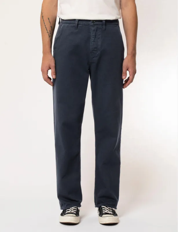 Nudie Tuff Tony Pants - Navy Blue sold by Article London