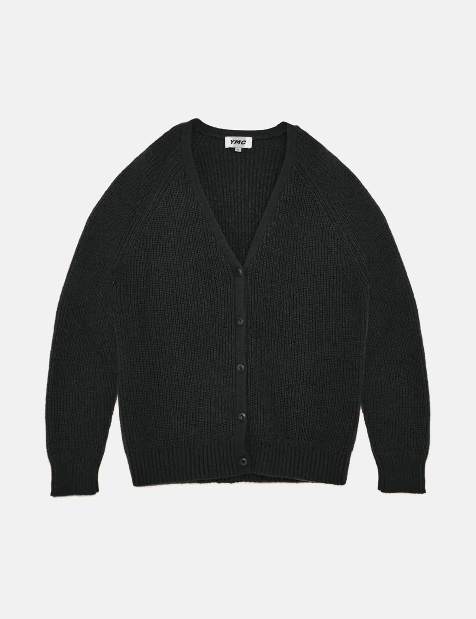 YMC Kurt Cardigan (Mohair) - Black sold by Article London product image thumbnail 4