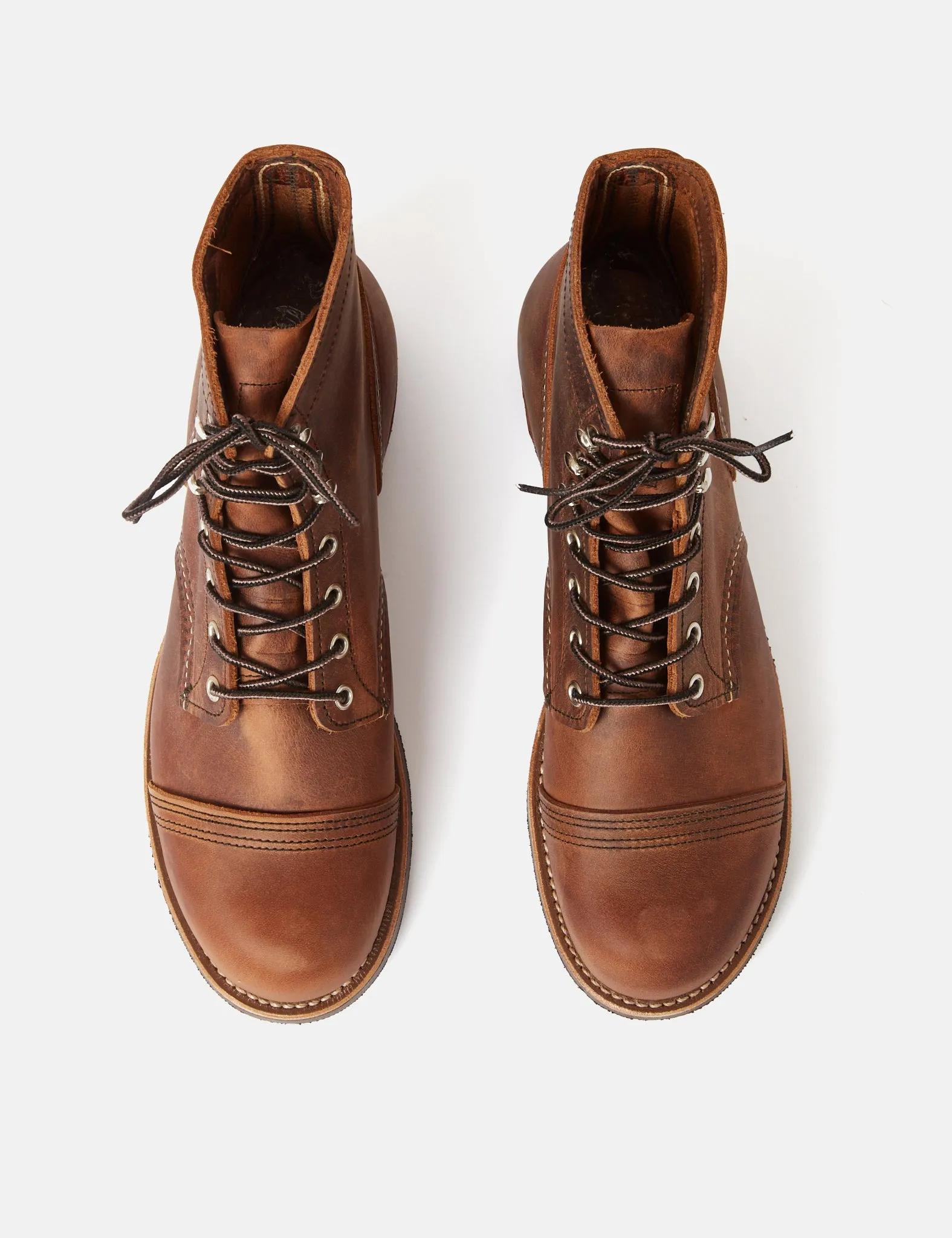 Red Wing Iron Ranger Boots - Tan sold by Article London product image thumbnail 5