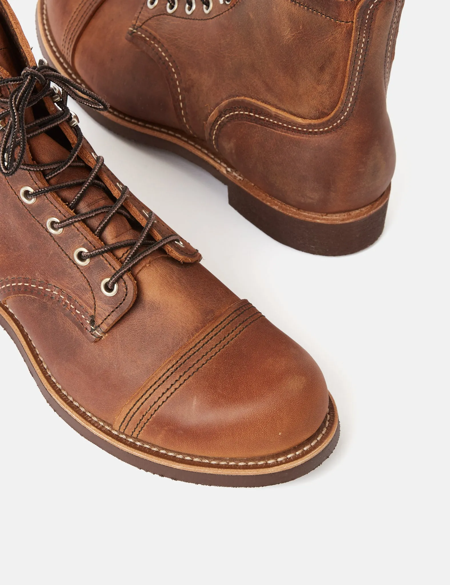 Red Wing Iron Ranger Boots - Tan sold by Article London product image thumbnail 4